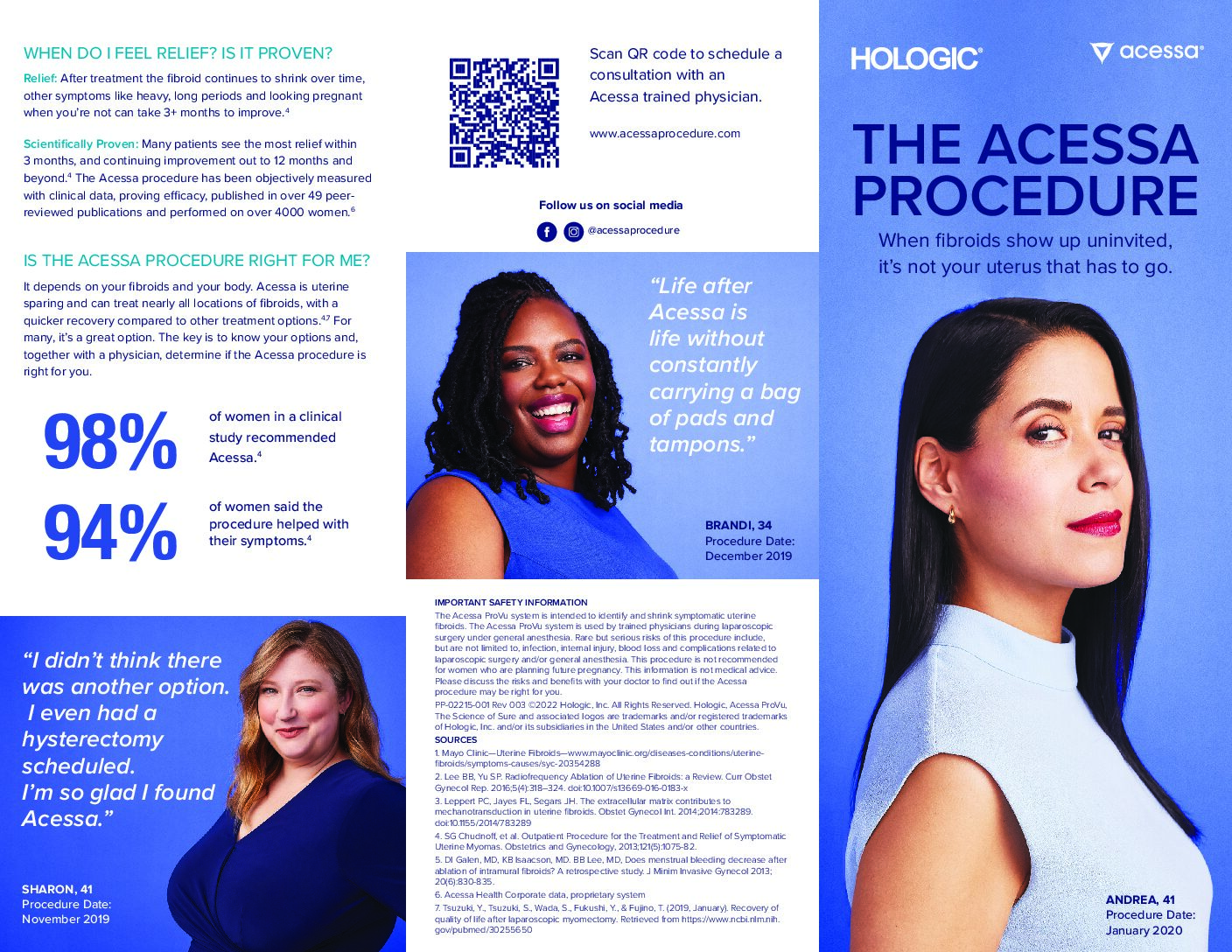 Acessa-Patient-Brochure - Women Partners In OB/GYN San Antonio